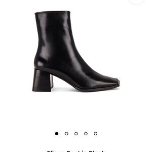 Jeffrey Campbell Glossy Black Heeled Slique Boots